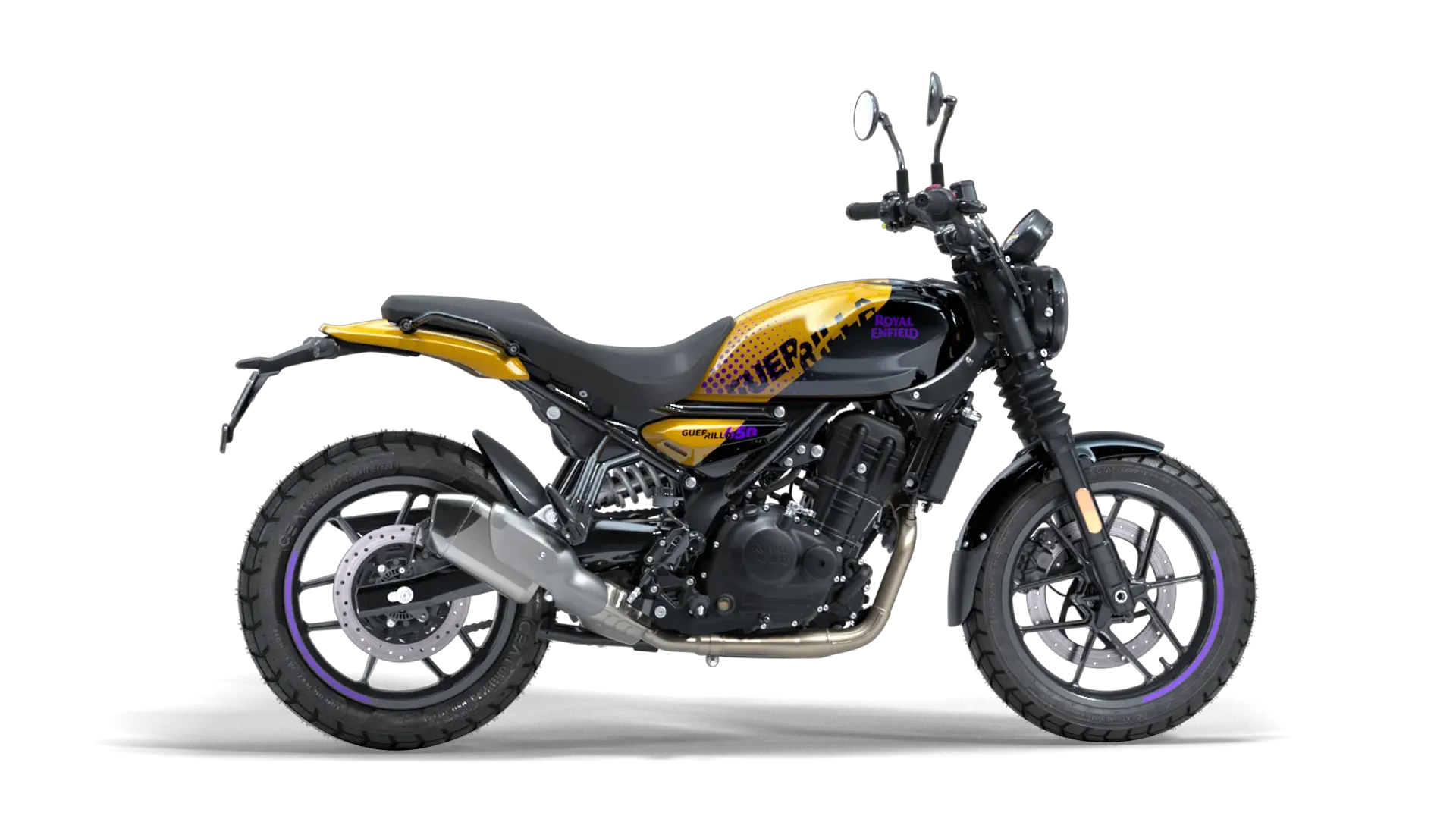 Royal Enfield GRR 450 Yellow Ribbon