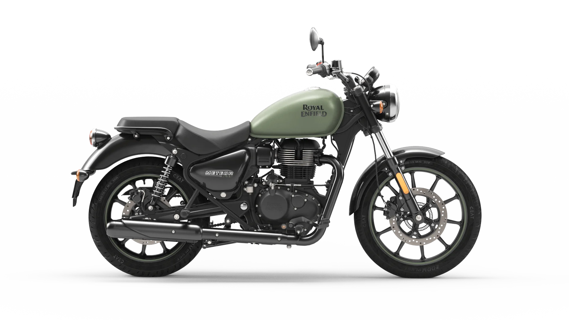 Royal Enfield Meteor Fireball Matt Green